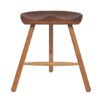 ワーナー社 Shoemaker Chair　シューメーカーチェアNo.49 シート/ウォールナット・レッグ/オーク (Model 0049WL/Oak)